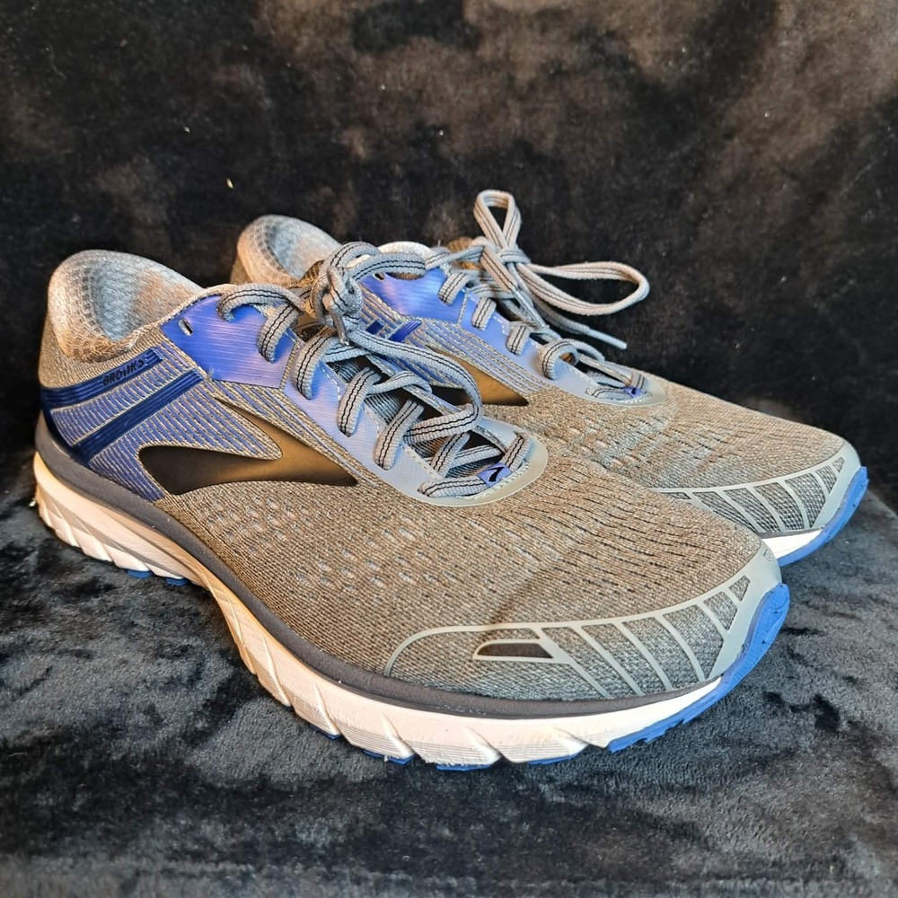 Brooks Adrenaline GTS 18 Men's Size 11 Running‎ Shoes 1102711D015 Blue/Gray